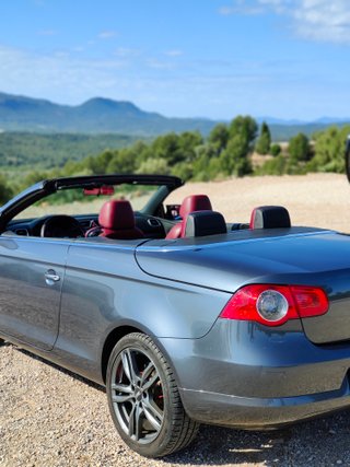VW EOS 2.0 FSI | 150cv | Interior Rojo Nappa
