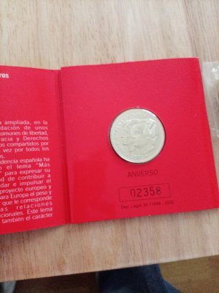 Moneda Plata 12€ España 2002 UE
