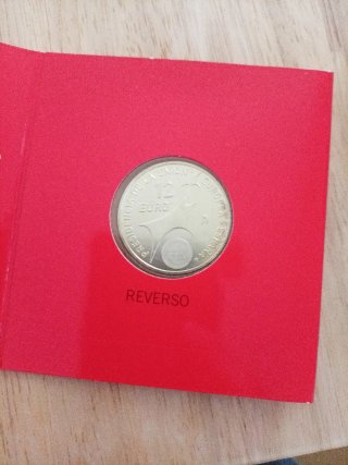 Moneda Plata 12€ España 2002 UE