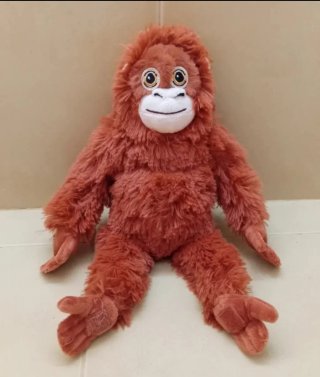 Peluche Orangután GRANDE (XXL) "Mono Punch" Nuevo!