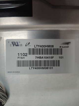 TV Sony KDL-40EX520 Tiras LED BC31