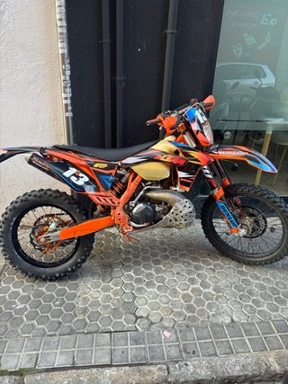 KTM 250 EXC 2012 Horquillas Recién Hechas