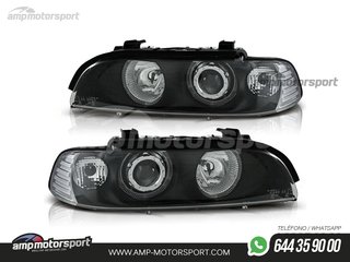 FAROS DELANTEROS OJOS DE ANGEL PARA BMW SERIE 5 E39 / BERLINA / TOURING