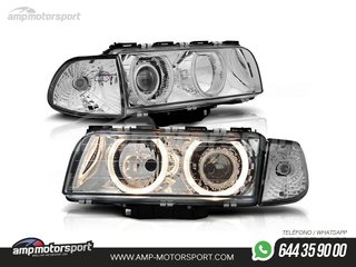 FAROS DELANTEROS OJOS DE ANGEL PARA BMW SERIE 7 E38