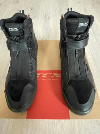 Botas Moto TCX Verano Negras