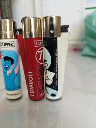 Set 3 Accendini Clipper