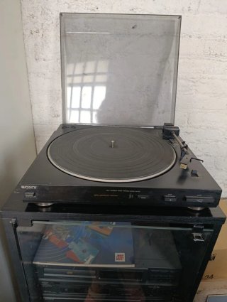 Giradischi Sony PS-LX15 Automatico Nero