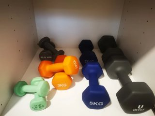 Kit Mancuernas 1kg a 10kg