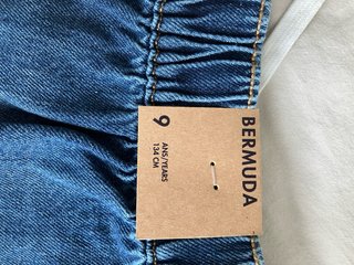 Pantalones cortos vaqueros para niños