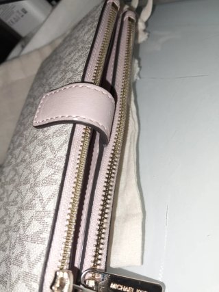 Cartera Michael Kors Auténtica Beige/rosa