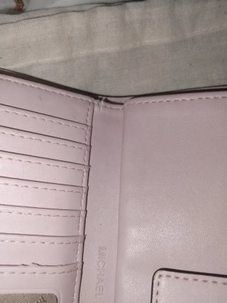 Cartera Michael Kors Auténtica Beige/rosa