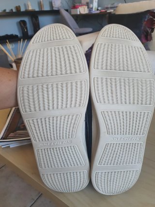 Zapatos náuticos Skechers azul marino