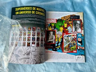 Álbum Cromos Superhéroes Marvel Panini