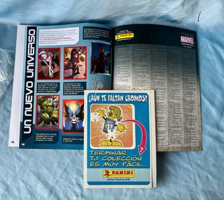 Álbum Cromos Superhéroes Marvel Panini