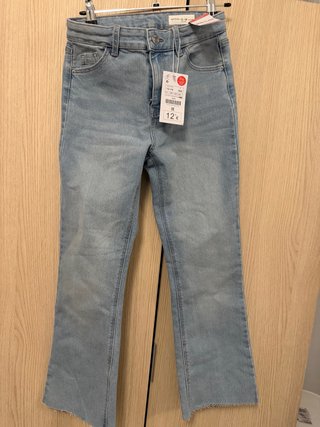 Vaquero niña flare tiro alto Talla 13-14