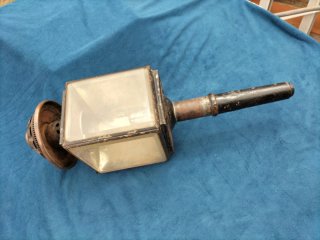 Farol antiguo coche caballos