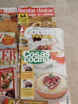 Lote revistas cocina