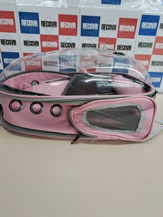 Mochila transportín gatos transparente ventilada – Petcute