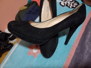 Zapatos Gastone Lucioli Talla 39.5 Negros