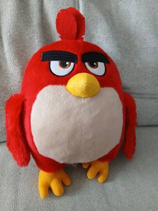 Peluche Angry Birds Rojo