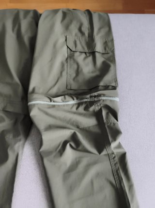 Pantalón senderismo mujer Columbia verde