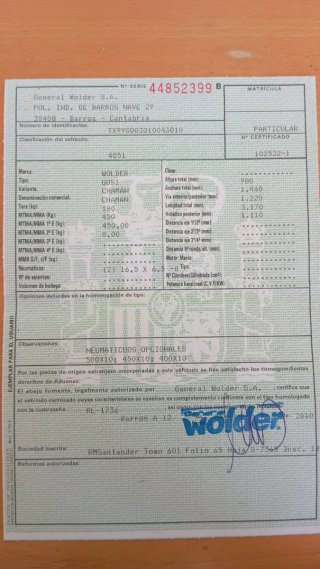 Tienda remolque Wolder Chaman