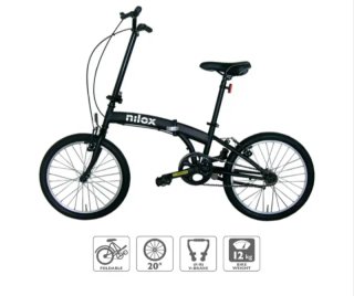 Bicicleta plegable Nilox MICRO BIKE 20P - X0