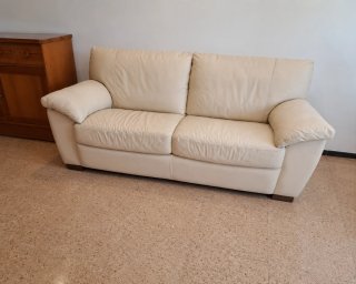 Sofá de 3 plazas beige
