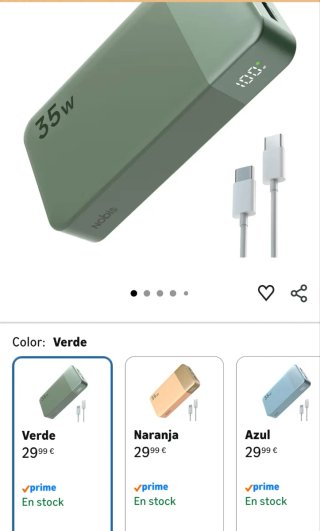 Cargador Portátil Nobis 20000mAh 35W