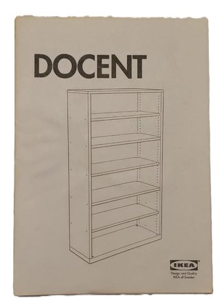 Librería Docent IKEA 98x40x178