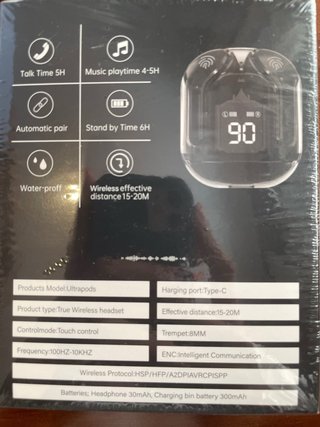 Ultrapods Max Auriculares Inalámbricos Bluetooth