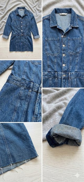 Vestido vaquero Zara