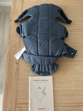 Mochila Portabebés BabyBjörn Mini Gris