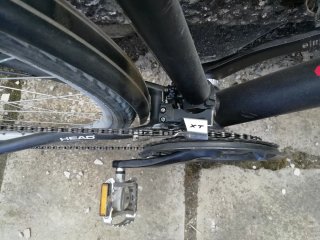 Bicicleta HEAD Paseo Negra cambio XT.talla l.