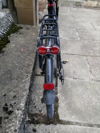 Bicicleta HEAD Paseo Negra cambio XT.talla l.