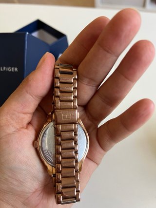 Reloj Tommy Hilfiger Azul y Dorado