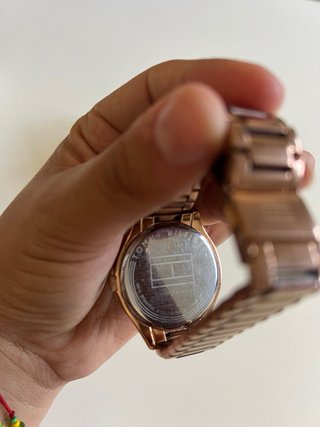 Reloj Tommy Hilfiger Azul y Dorado