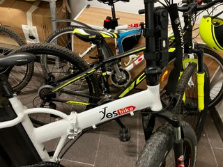 Bici Elettrica Fat Bike Bianca