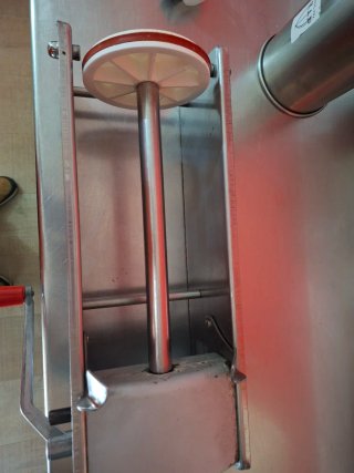 Embutidora Tre Spade Inoxidable Manual