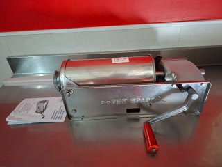 Embutidora Tre Spade Inoxidable Manual