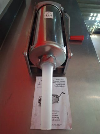 Embutidora Tre Spade Inoxidable Manual