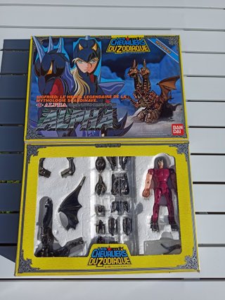 Figura Alpha Los Caballeros del Zodiaco 1987