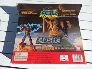 Figura Alpha Los Caballeros del Zodiaco 1987