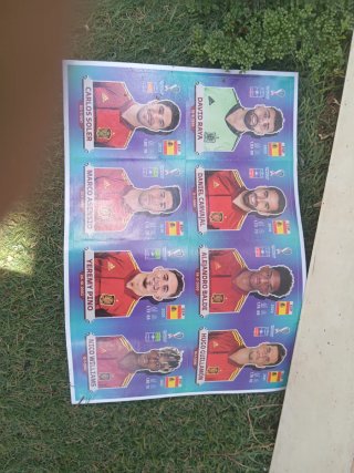Cartas España Mundial 2022