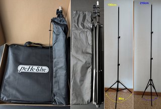 Trípode 190cm, Anillo LED 40W Profesional C. remot