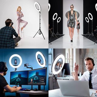 Trípode 190cm, Anillo LED 40W Profesional C. remot