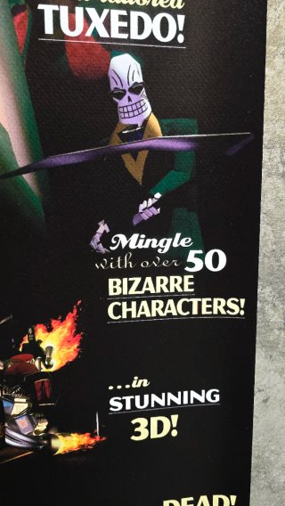 Grim Fandango LucasArts Poster PVC 70x50cm