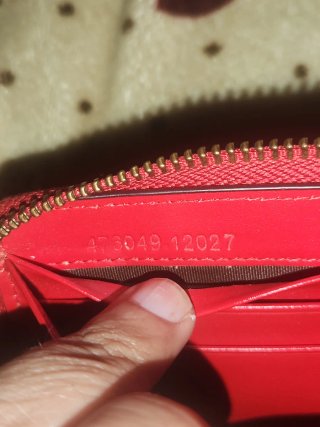 Monedero Gucci con cerezas original