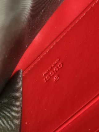Monedero Gucci con cerezas original