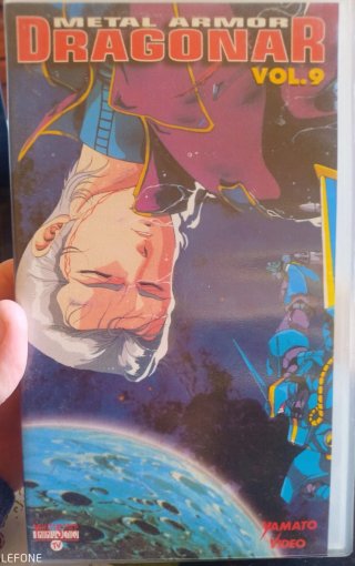 Vhs"Metal Armor Dragonar Vol.9"Yamato Series 1998
